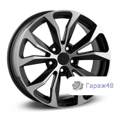 LegeArtis Concept-LX516 R17 / 7J PCD 5x114.3 ET 35 ЦО 60.1 Литые Черный с полированной лицевой поверхностью