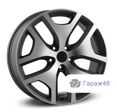 LegeArtis Concept-KI528 R17 / 6.5J PCD 5x114.3 ET 40 ЦО 67.1 Литые Черный матовый с полированной лицевой поверхностью