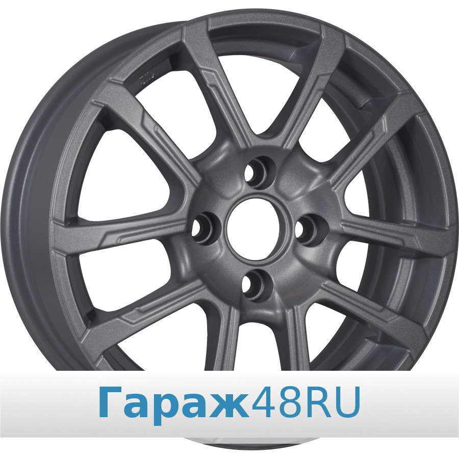 iFree Slider R14 / 5.5J PCD 4x100 ET 43 ЦО 54.1 Литые Темно-серебристый